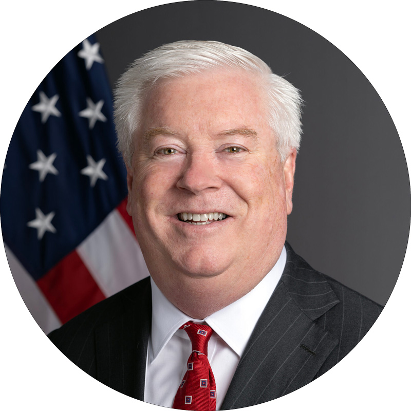 ジョージ・グラス大使写真